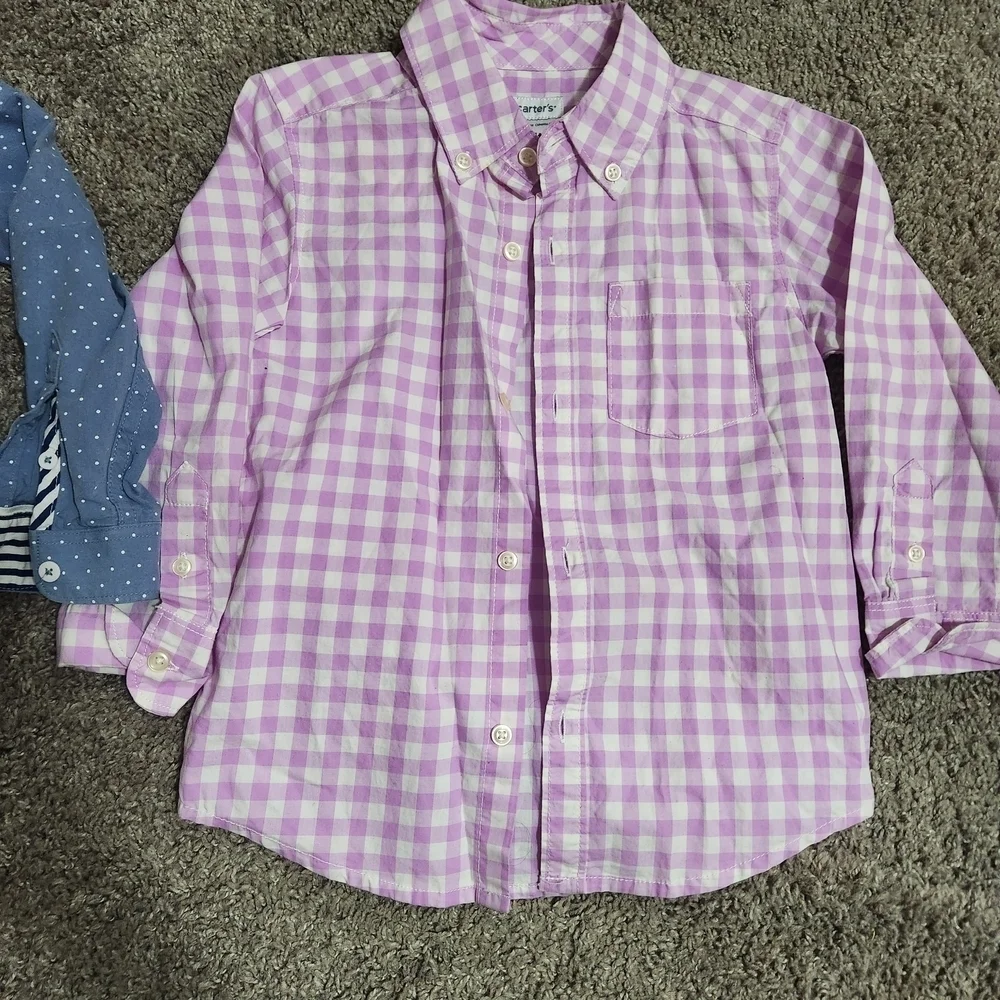 Toddler Boys Button-Down Shirts
